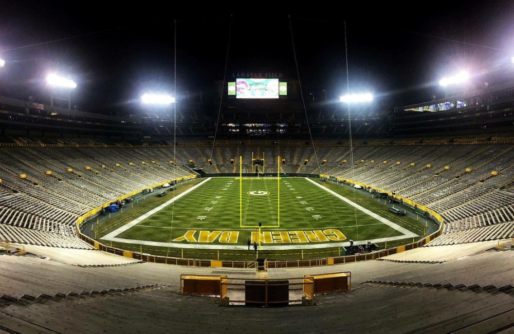 1. Green Bay, Wisconsin - Lambeau Field